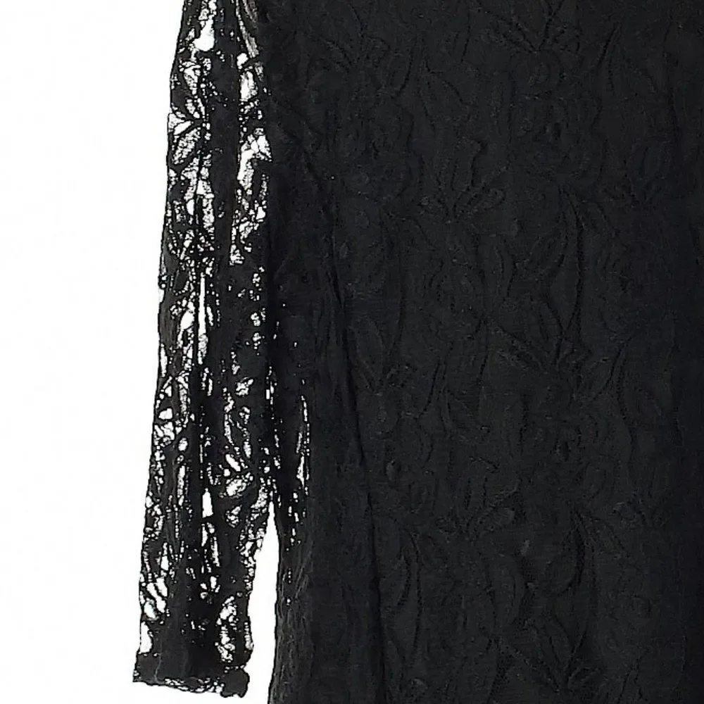 Black Lace Dress